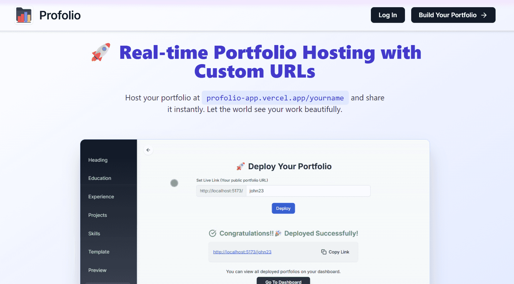 Profolio screenshot 3